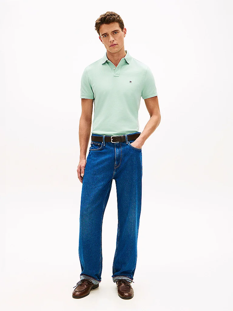 Tommy Hilfiger Polo à Manches Courtes 1985 Regular Fit Crushed Mint XL Homme 3